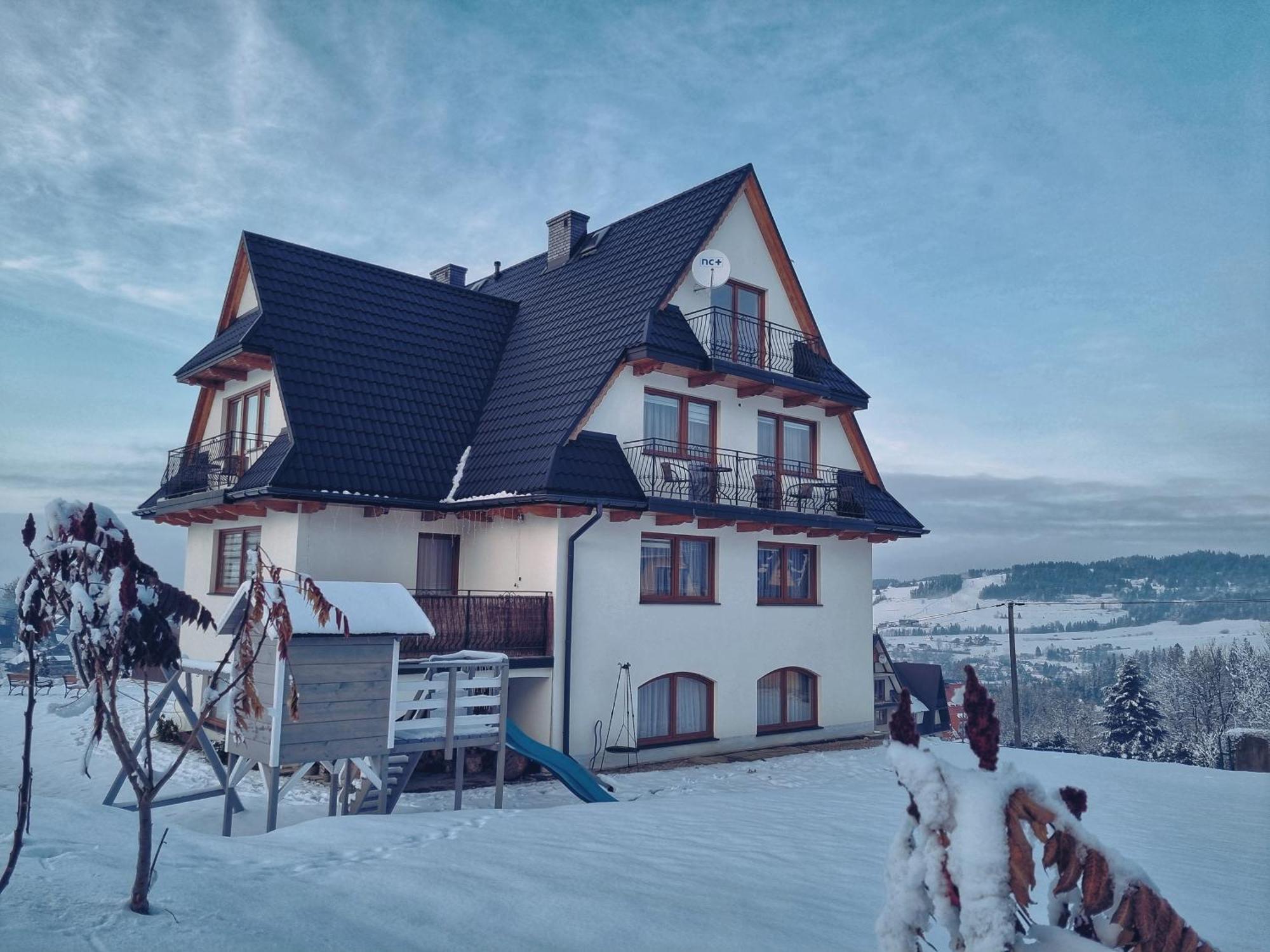 Pokoje U Hani - Sauna, Balia Z Hydromasazem ブコビナ・タトシャンスカ エクステリア 写真