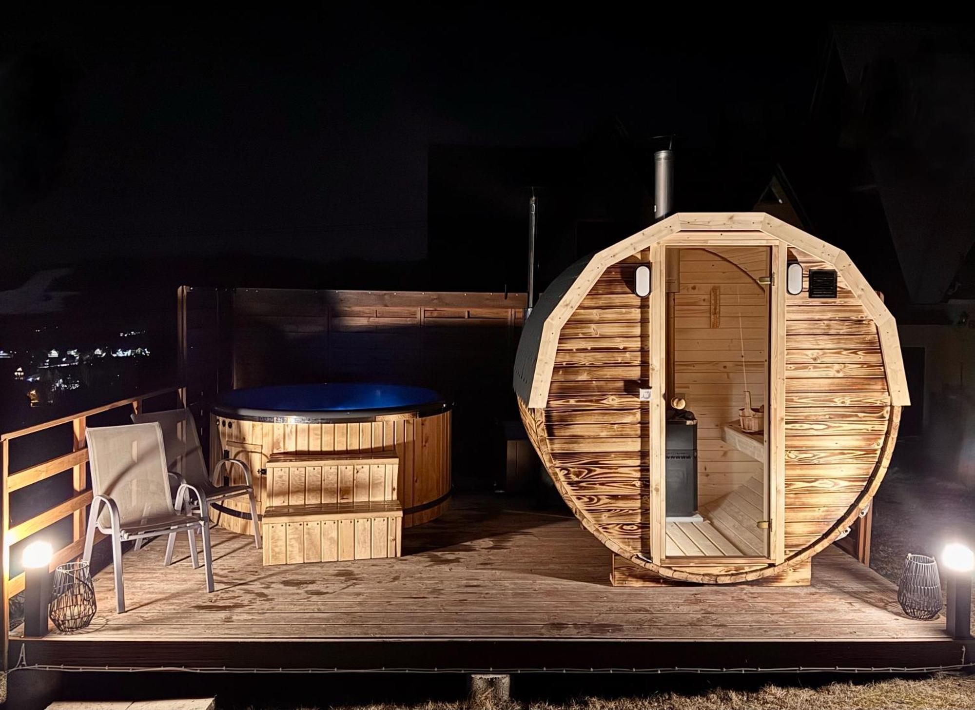 Pokoje U Hani - Sauna, Balia Z Hydromasazem ブコビナ・タトシャンスカ エクステリア 写真