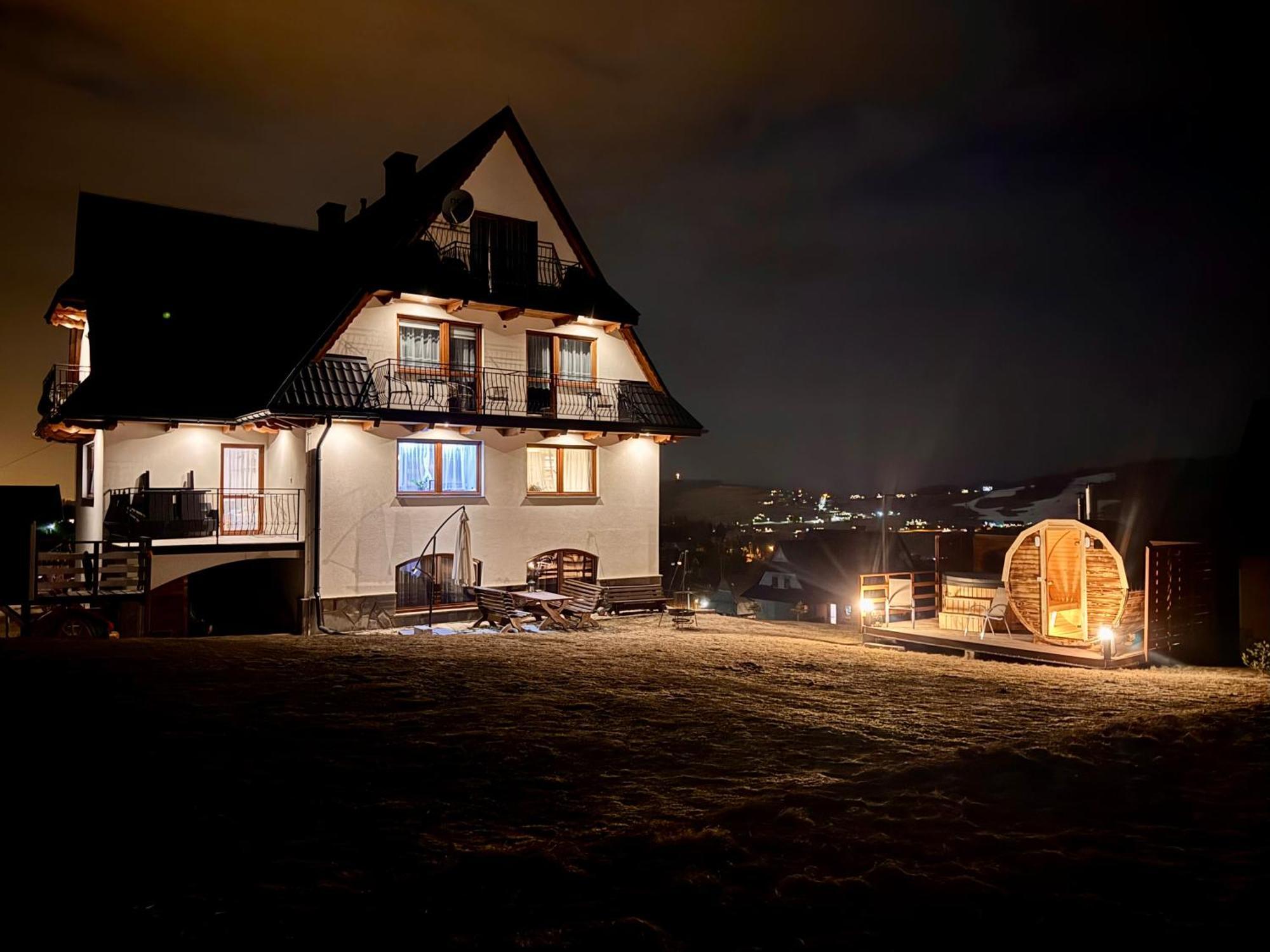 Pokoje U Hani - Sauna, Balia Z Hydromasazem ブコビナ・タトシャンスカ エクステリア 写真